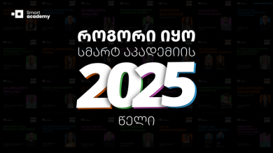 როგორი იყო სმარტ აკადემიის 2025 წელი