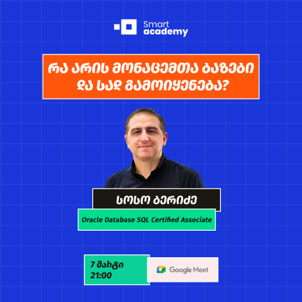 რა არის მონაცემთა ბაზები და სად გამოიყენება?