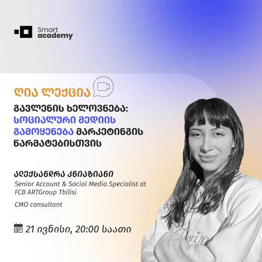 გავლენის ხელოვნება: სოციალური მედიის გამოყენება მარკეტინგის წარმატებისთვის