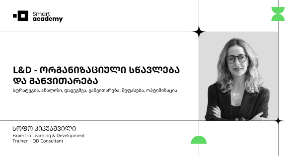 L&D - ორგანიზაციული სწავლებისა და განვითარების კურსი
