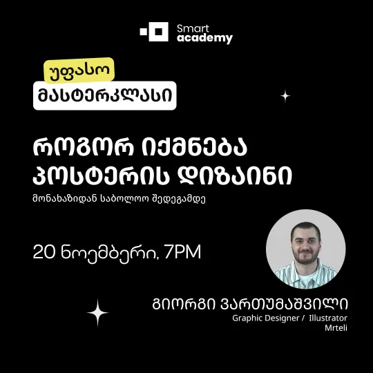 როგორ იქმნება პოსტერის დიზაინი